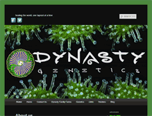 Tablet Screenshot of dynastyseeds.com